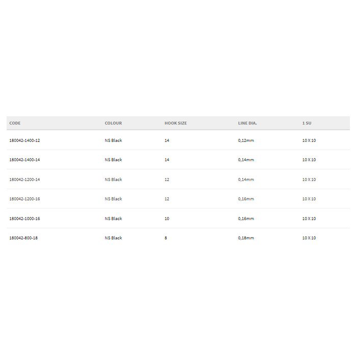 Купить Gamakatsu 180042-01400-00014-00 A1 Fine Feeder Связанные Крючки 0.140 мм Черный NS Black 14  7ft.ru в интернет магазине Семь Футов