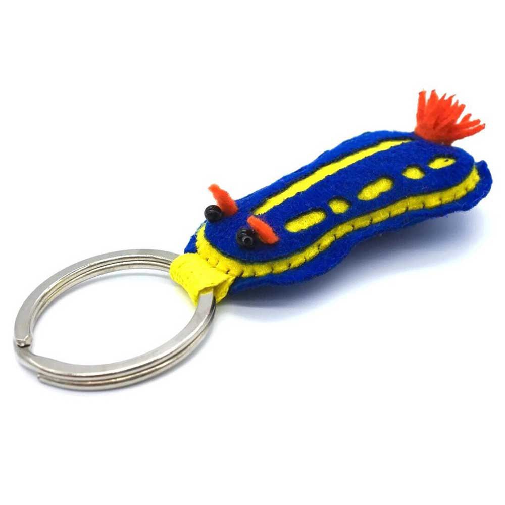 Купить Dive inspire KR-026 Bruno Кольцо для ключей Nudibranch Многоцветный Blue / Yellow / Orange 7ft.ru в интернет магазине Семь Футов