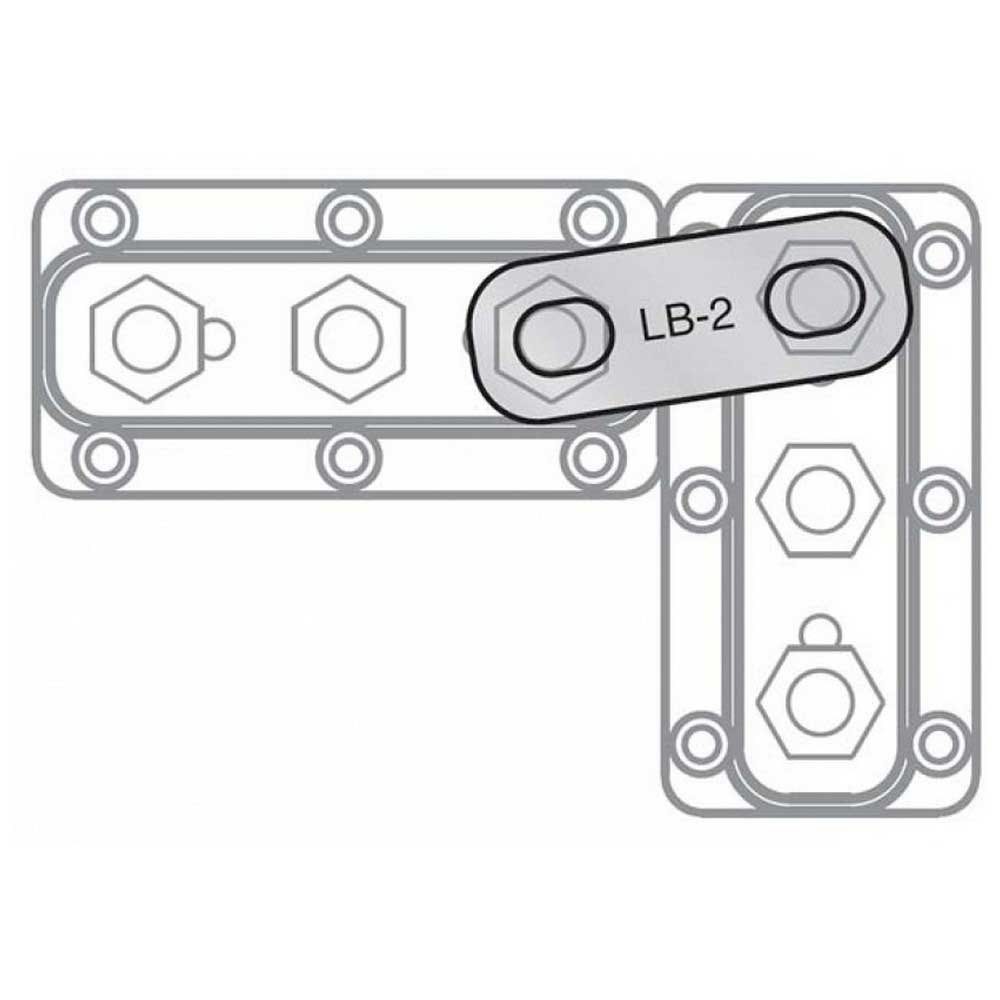 Купить Bep marine 779-LB-2-B Pro-Installer Link Bar 2-Way Medium Серебристый Silver 7ft.ru в интернет магазине Семь Футов