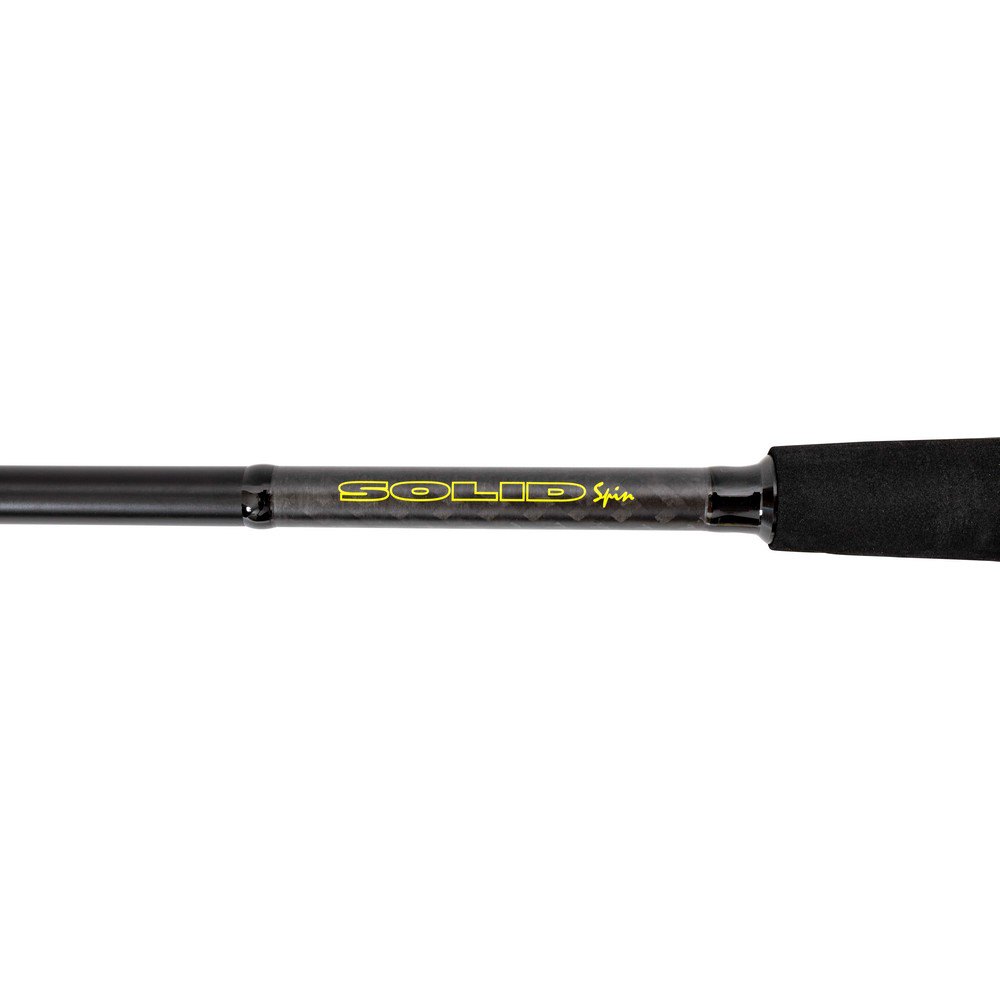 Купить Black cat 16498240 Solid Spin Удочка Для Сома Черный Yellow / Black 2.40 m  7ft.ru в интернет магазине Семь Футов
