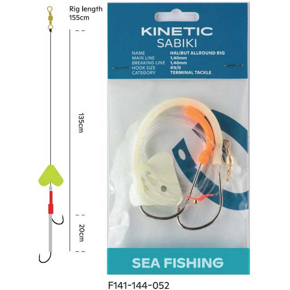 Купить Kinetic F141-144-052 Sabiki Halibut Allround Рыболовное Перо Многоцветный Glow 7ft.ru в интернет магазине Семь Футов
