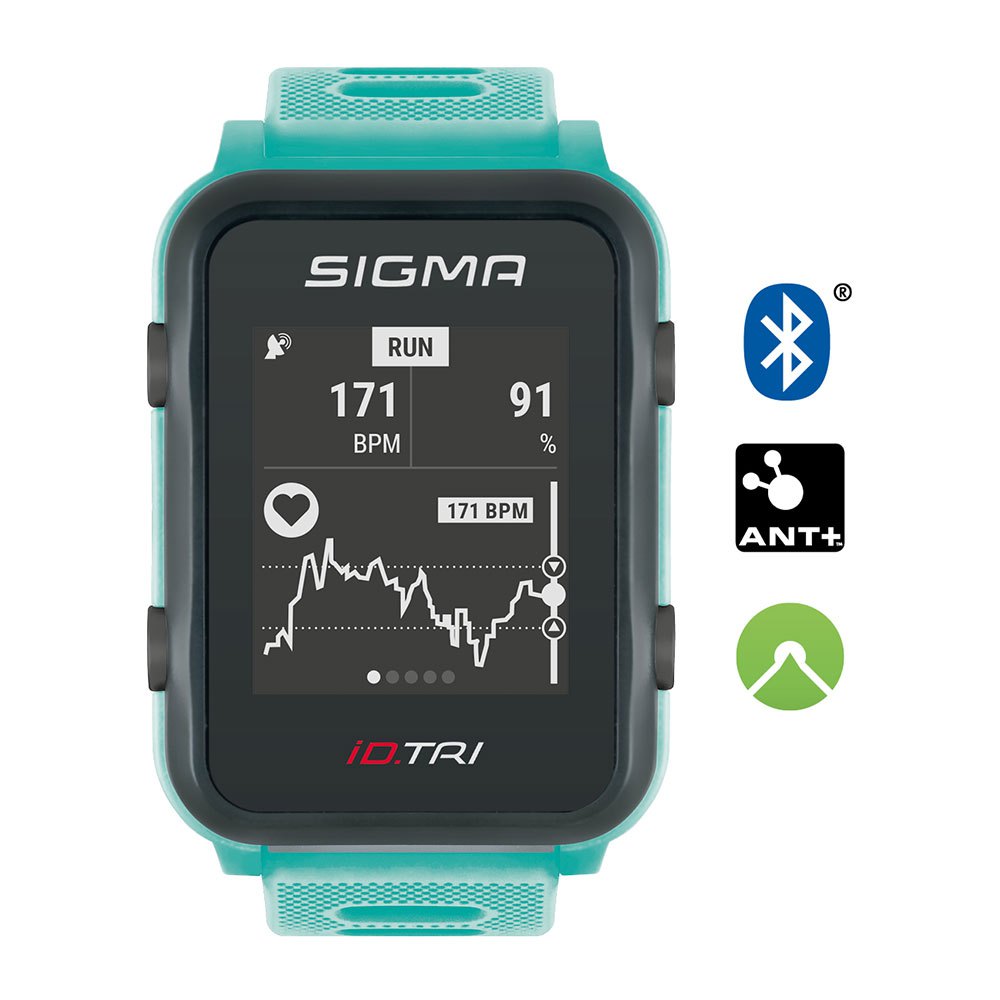 Купить Sigma 24260 ID Tri Pack Часы Голубой  Neon Mint 7ft.ru в интернет магазине Семь Футов