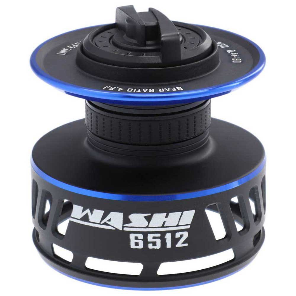 Купить Mikado KDA116-6512 Washi Спиннинговая Катушка Черный Black / Blue 6000  7ft.ru в интернет магазине Семь Футов