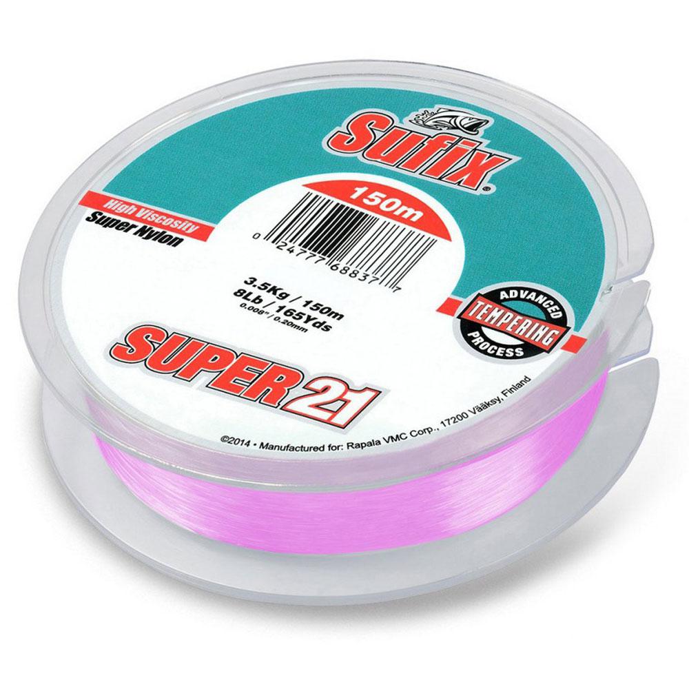 Купить Sufix 13SUDS1MM0200JBC9R Super 21 300 M линия Розовый  Purple / Pink 0.200 mm  7ft.ru в интернет магазине Семь Футов