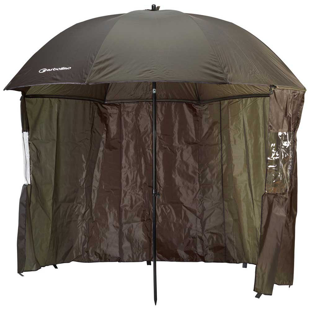 Купить Garbolino GOMEG3601-220GR Bullet Tented Umbrella Черный  Green 7ft.ru в интернет магазине Семь Футов