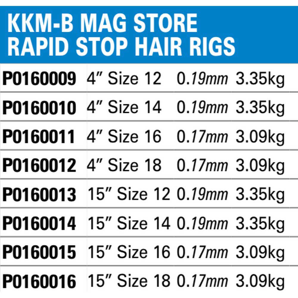 Купить Preston innovations P0160011 KKM-B Mag Store Rapid Stop 4 Связанные Крючки Черный Black Nickel 16  7ft.ru в интернет магазине Семь Футов