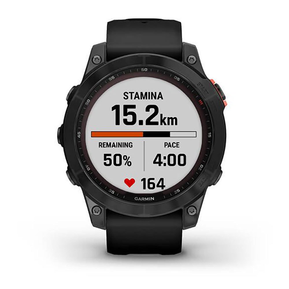 Купить Garmin 010-02540-11 Fenix 7 Solar Часы Черный  Slate Grey / Black 7ft.ru в интернет магазине Семь Футов