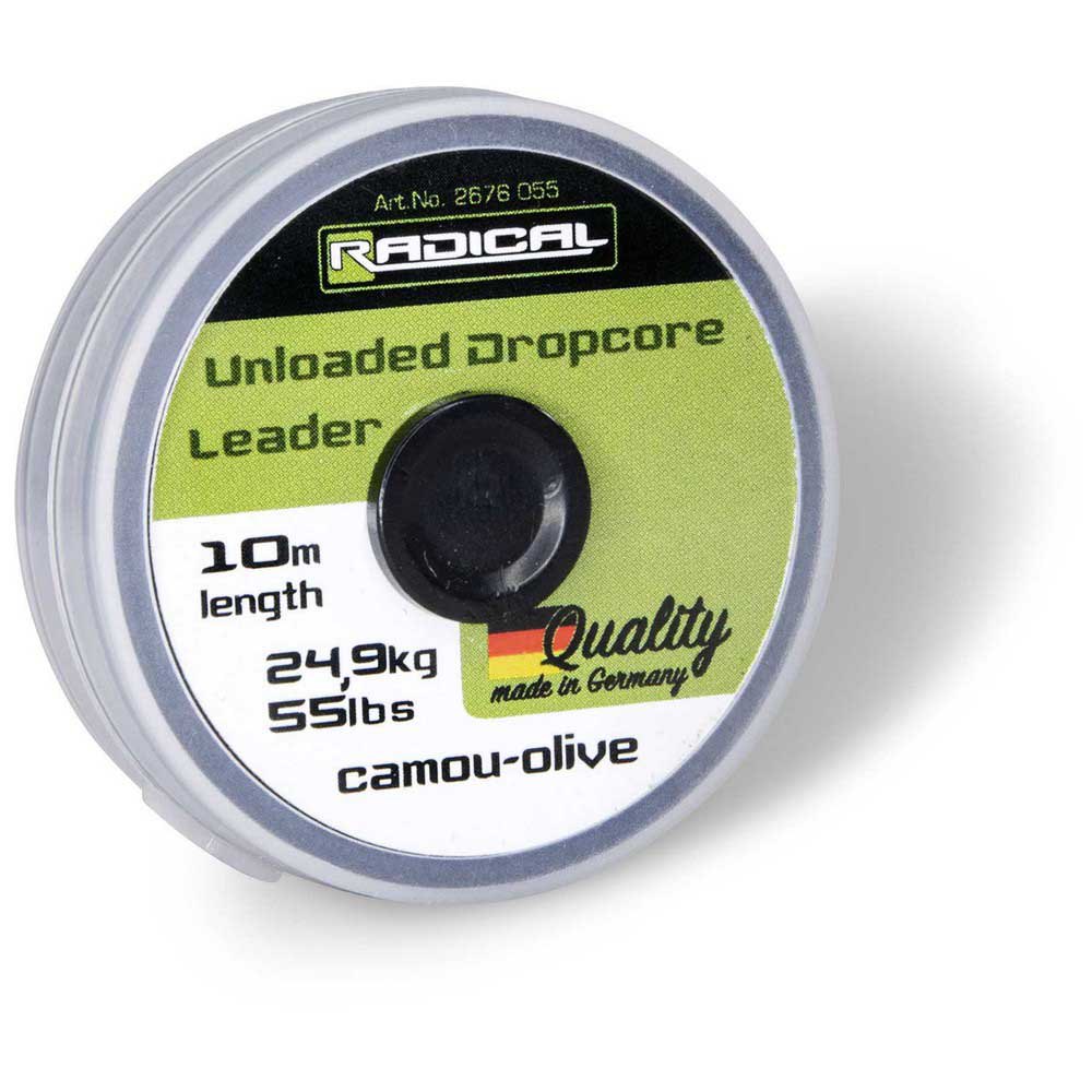 Купить Radical 2676055 Unloaded Dropcore Фторуглерод 10 м Зеленый Camou-Olive 7ft.ru в интернет магазине Семь Футов