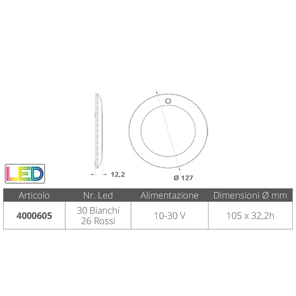 Купить A.a.a. 4000605 IP65 6W Светодиодный Бесцветный White 390 Lumens  7ft.ru в интернет магазине Семь Футов