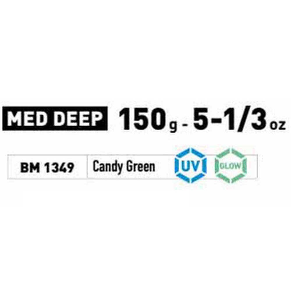 Купить Fiiish BM1349 Black Minnow Med Deep Джиг-голова Золотистый Candy Green UV Glow 150 g  7ft.ru в интернет магазине Семь Футов