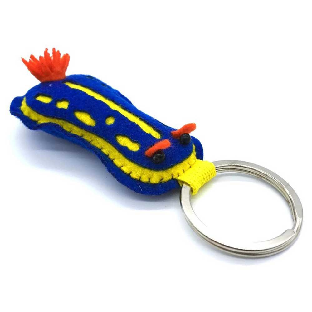 Купить Dive inspire KR-026 Bruno Кольцо для ключей Nudibranch Многоцветный Blue / Yellow / Orange 7ft.ru в интернет магазине Семь Футов