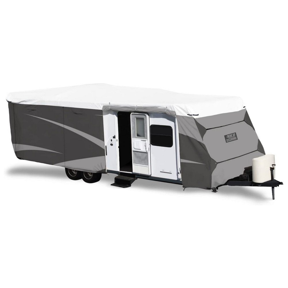 Adco products inc 104-36843 Designer Series Travel Trailer Olefin HD TRLR  Мобильные Чехлы Серебристый 24´1´´-26´ 7ft.ru