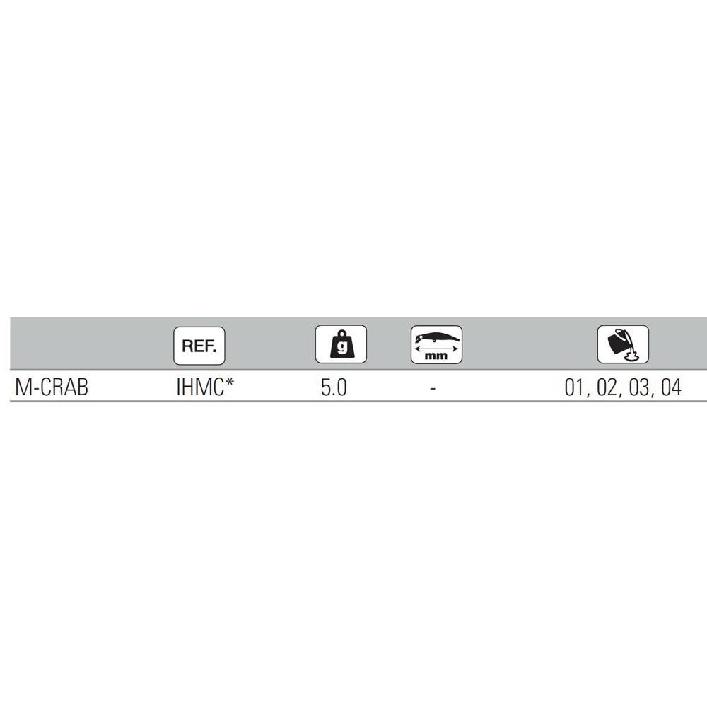 Купить Hart IHMC02 Rock And Street M Crab 5g Многоцветный  02 7ft.ru в интернет магазине Семь Футов