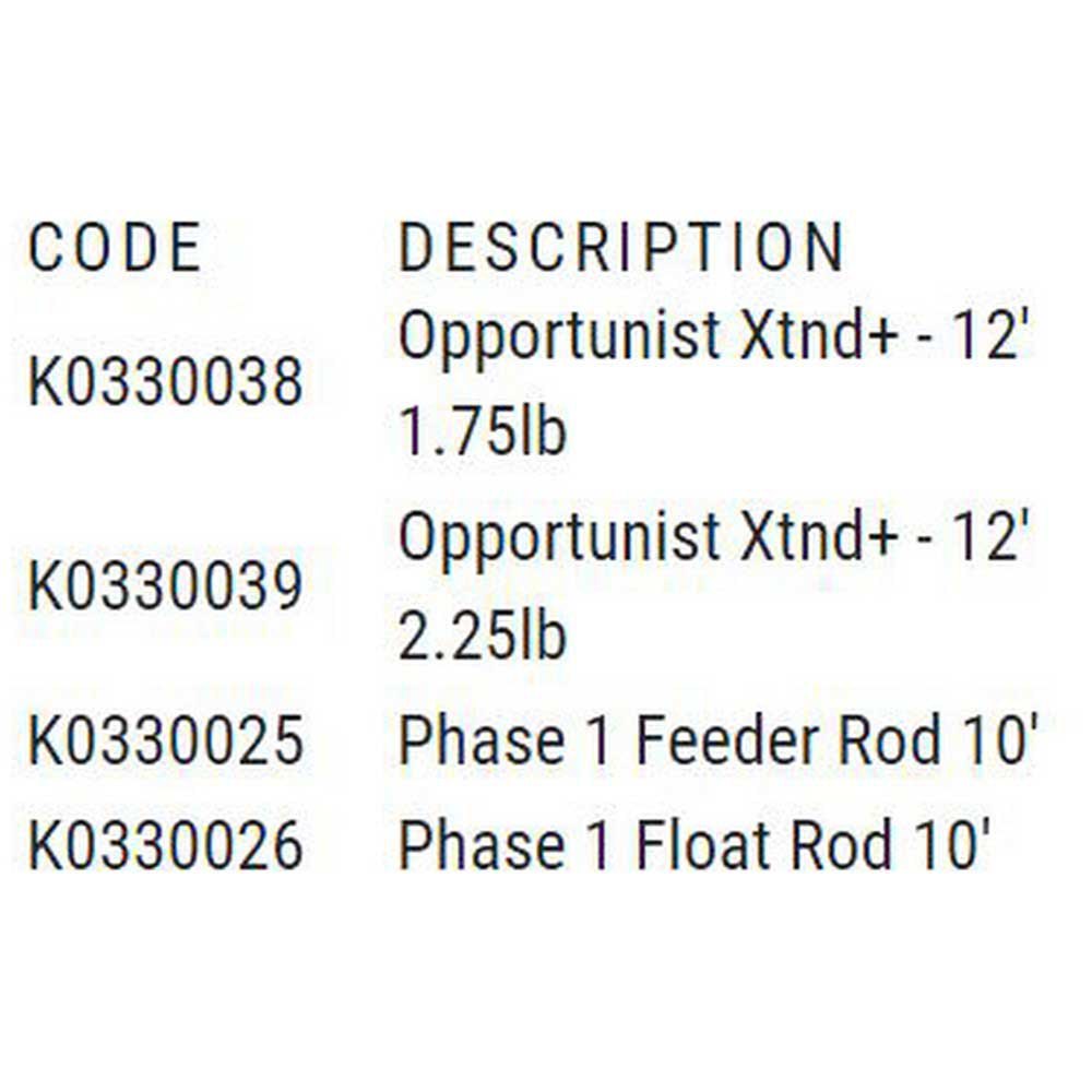 Купить Korum K0330039 Opportunist XTND+ Удочка Для Ловли Карпа Черный Black 3.66 m  7ft.ru в интернет магазине Семь Футов