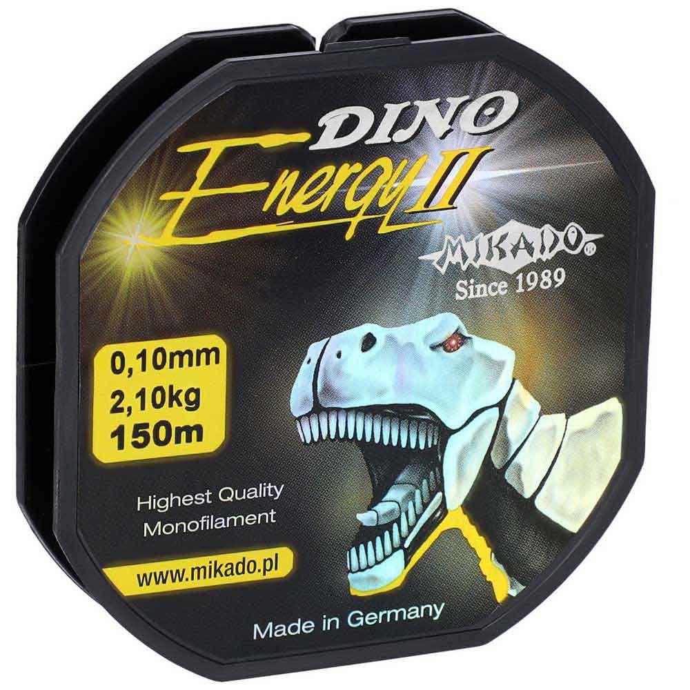 Купить Mikado ZGA3-018 Dino Energy II Мононить 150 м Бесцветный Transparent 0.180 mm  7ft.ru в интернет магазине Семь Футов