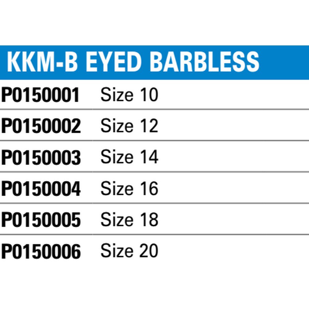 Купить Preston innovations P0150003 KKM-B Barbless Крючки С Одним Глазком Серебристый Black Nickel 14  7ft.ru в интернет магазине Семь Футов