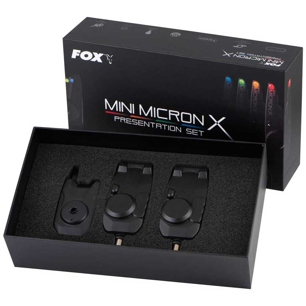 Купить Fox international CEI199 Mini Micron X 4 Rods Черный  Black 7ft.ru в интернет магазине Семь Футов