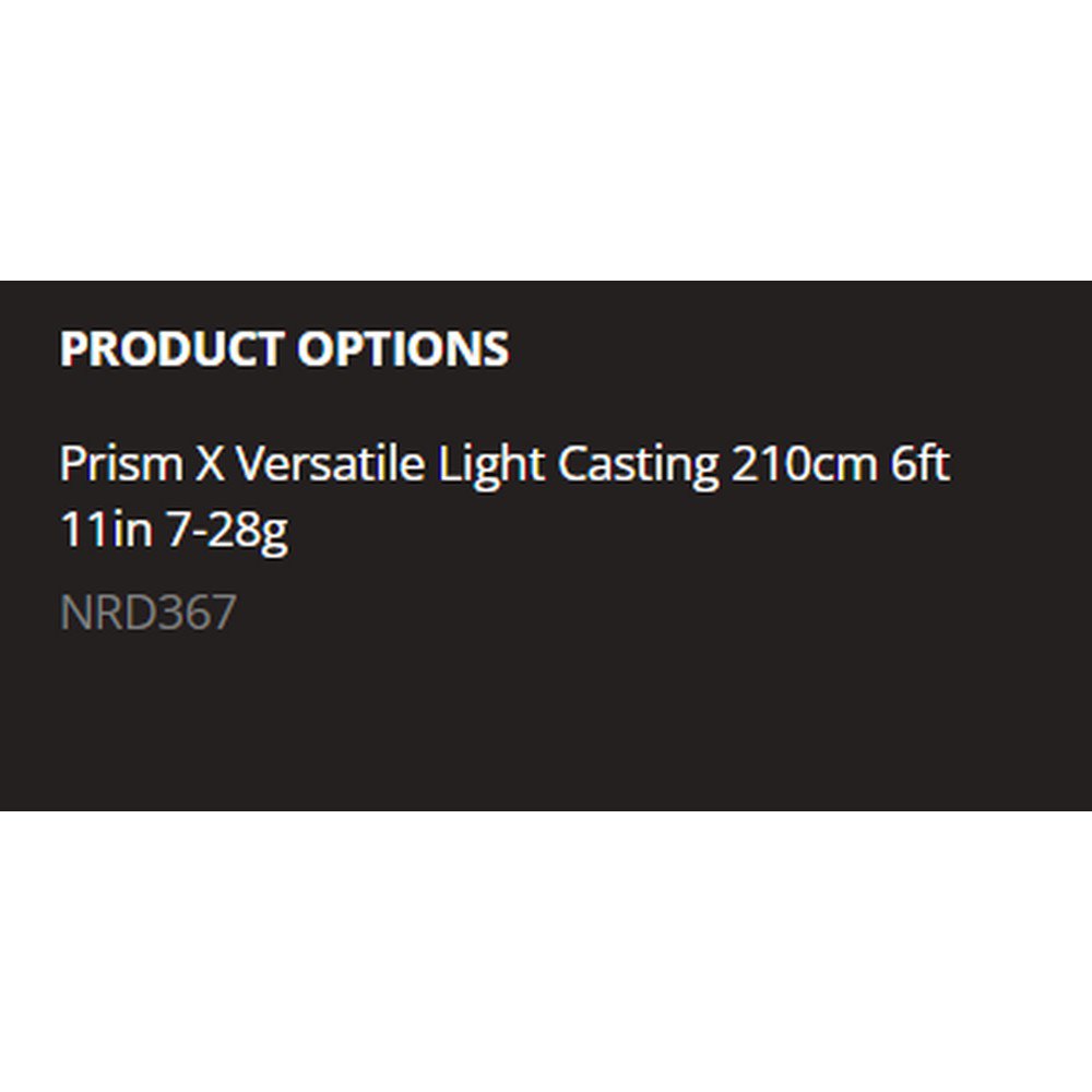 Купить Fox rage NRD367 Prism X Versatile Light Удочка Для Мультипликатора Черный Black 2.10 m  7ft.ru в интернет магазине Семь Футов