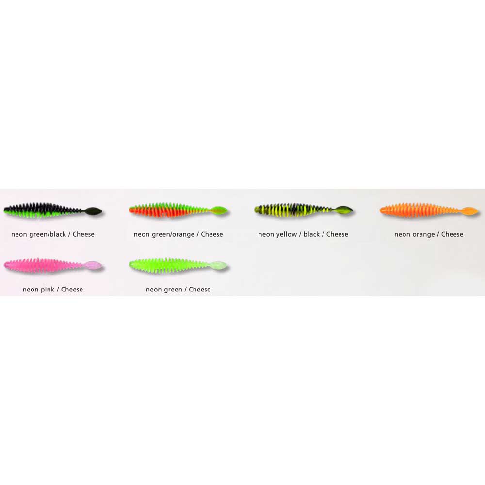 Купить Magic trout 3279206 T-Worm P-Tail 65 Mm 1g Многоцветный Cheese / Neon Green 7ft.ru в интернет магазине Семь Футов