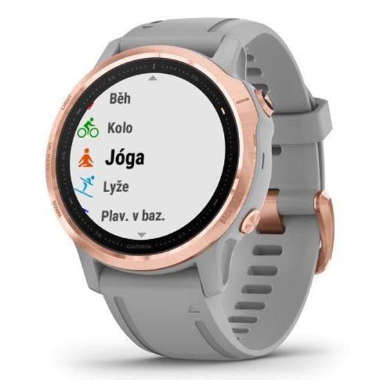 Купить Garmin 010-02159-21 Fenix 6S Sapphire Часы Серый  Grey / Rose Gold 7ft.ru в интернет магазине Семь Футов