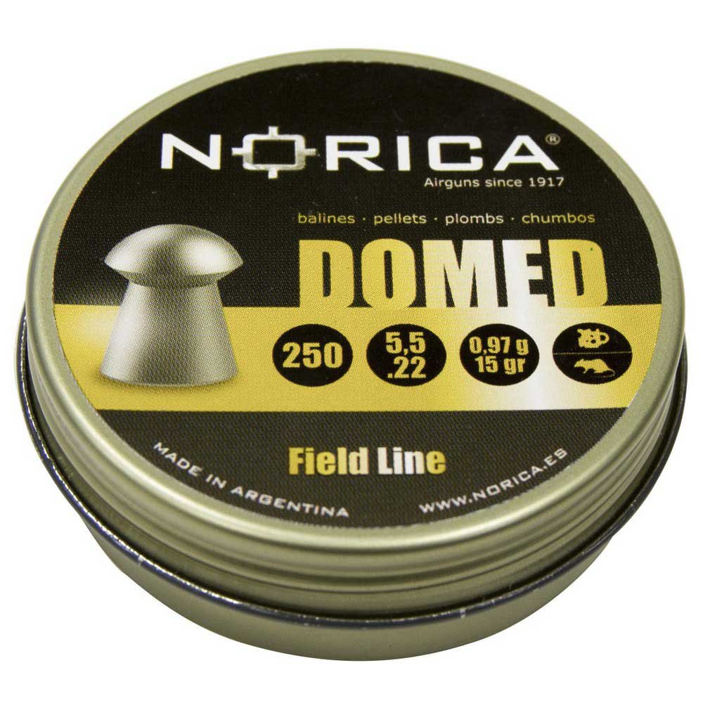 Купить Norica 198.00.010 Domed 250 единицы измерения Черный Black 5.5 mm  7ft.ru в интернет магазине Семь Футов