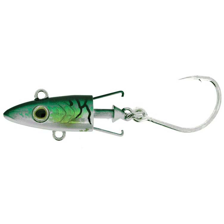 Купить Molix JSS64-T165-132 Jugulo Soft Shad Джиг-голова Золотистый 132 Green Mackerel 7ft.ru в интернет магазине Семь Футов