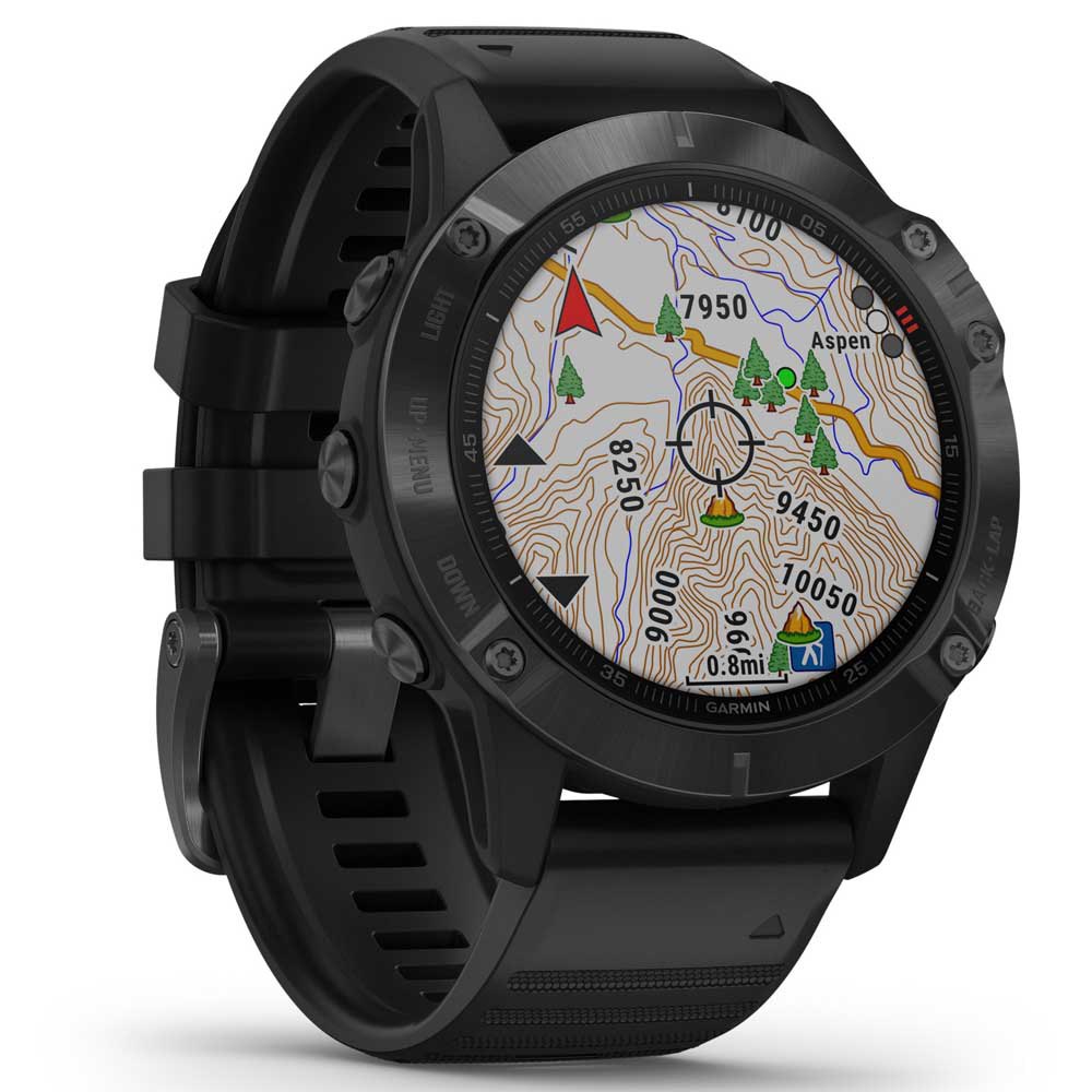 Купить Garmin 010-02158-02 Fenix 6 Pro Часы Черный  Black / Black 7ft.ru в интернет магазине Семь Футов