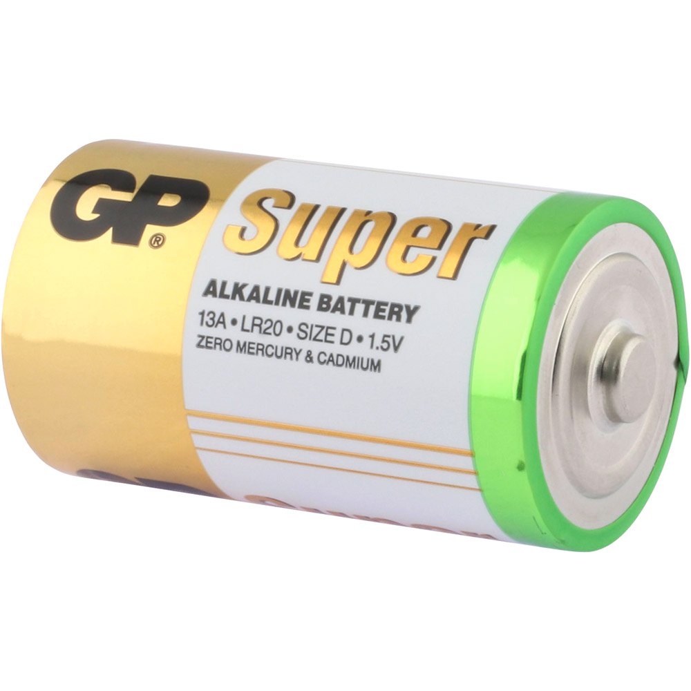 Купить Gp batteries 38419 Супер щелочной 1.5V D Mono LR20 Аккумуляторы Белая White 7ft.ru в интернет магазине Семь Футов
