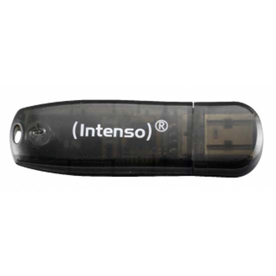 Купить Intenso 3502470 Rainbow Line 16GB Флешка Черный  Black 16 GB  7ft.ru в интернет магазине Семь Футов