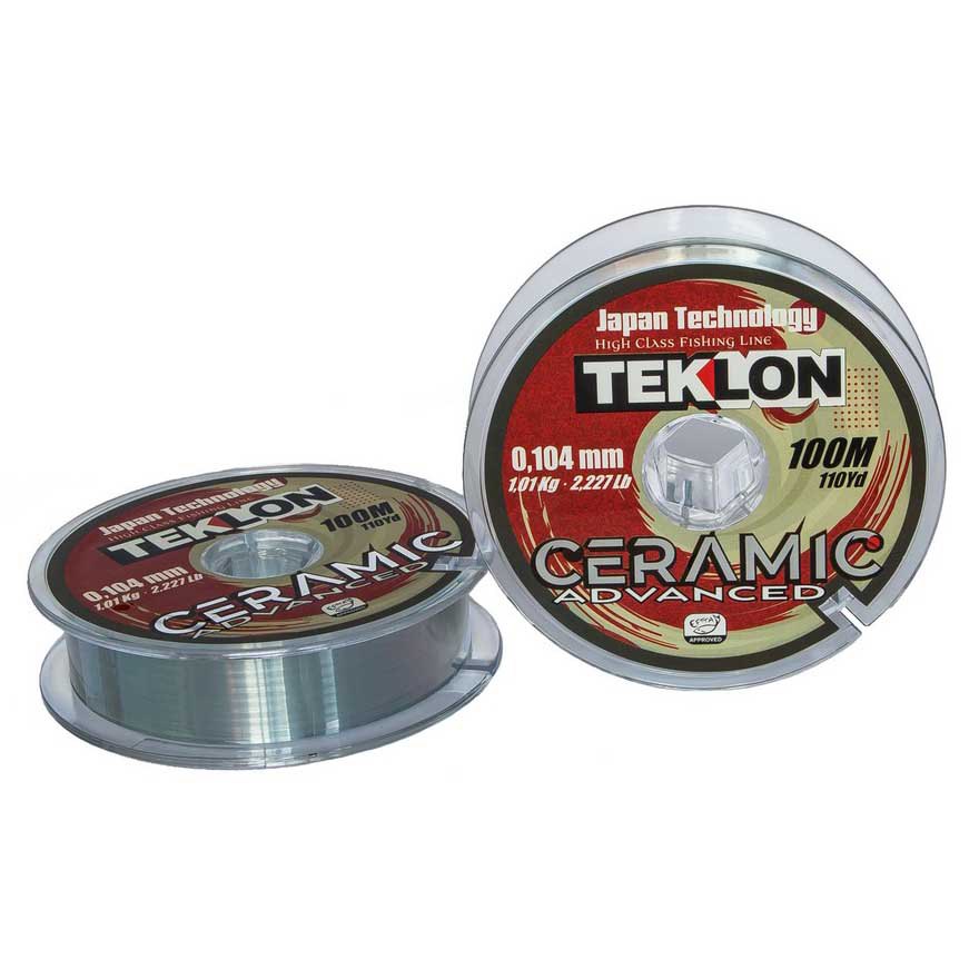 Купить Teklon 202101100171 Ceramic Advanced Монофиламент 100 m Серый 0.181 mm  7ft.ru в интернет магазине Семь Футов