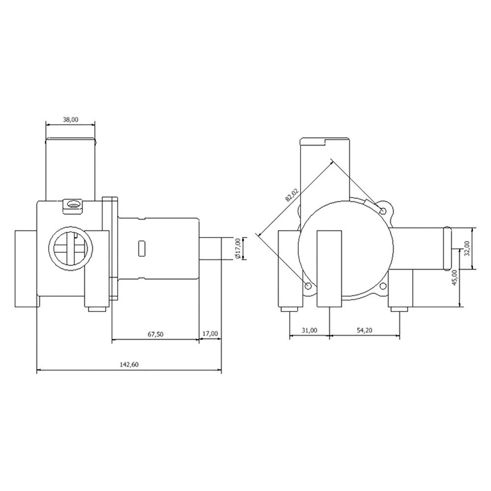 Купить Ancor 1600249 ST249 13-142lt/min Самовсасывающий насос Золотистый Bronze 7ft.ru в интернет магазине Семь Футов