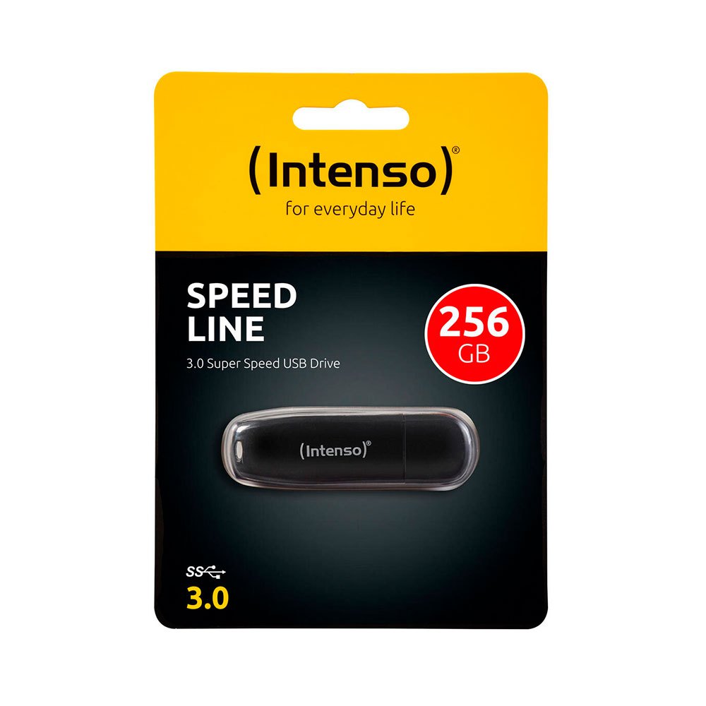 Купить Intenso 3533492 Speed Line 256GB Флешка Черный  Black 256 GB  7ft.ru в интернет магазине Семь Футов