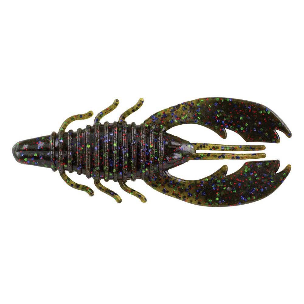 Купить Berkley 1457639 Powerbait Craw Fatty 80 Mm Голубой  Black Red Fleck 7ft.ru в интернет магазине Семь Футов