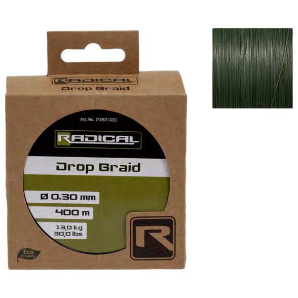 Купить Radical 2383130 Drop Тесьма 1200 м Зеленый  Dark Green 0.300 mm  7ft.ru в интернет магазине Семь Футов