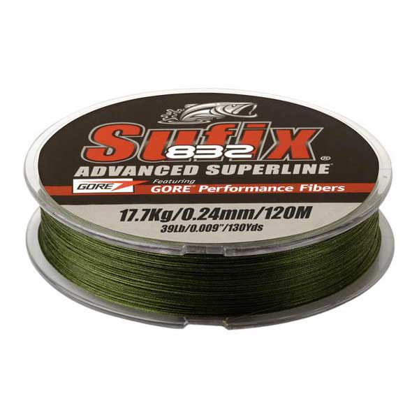 Купить Sufix 13SUDS1CF089A3DA91 Advanced Superline 100 M 832 Advanced Superline 100 M Зеленый Green 0.380 mm  7ft.ru в интернет магазине Семь Футов