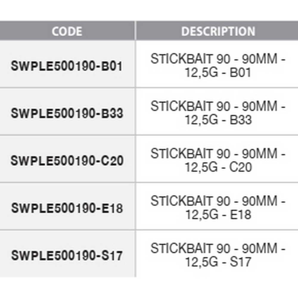 Купить Swimy SWPLE500190-S17 Приманка Topwater 90 Mm 12.5g Многоцветный S17 7ft.ru в интернет магазине Семь Футов