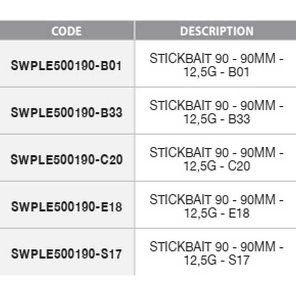 Купить Swimy SWPLE500190-B01 Приманка Topwater 90 Mm 12.5g Многоцветный B01 7ft.ru в интернет магазине Семь Футов