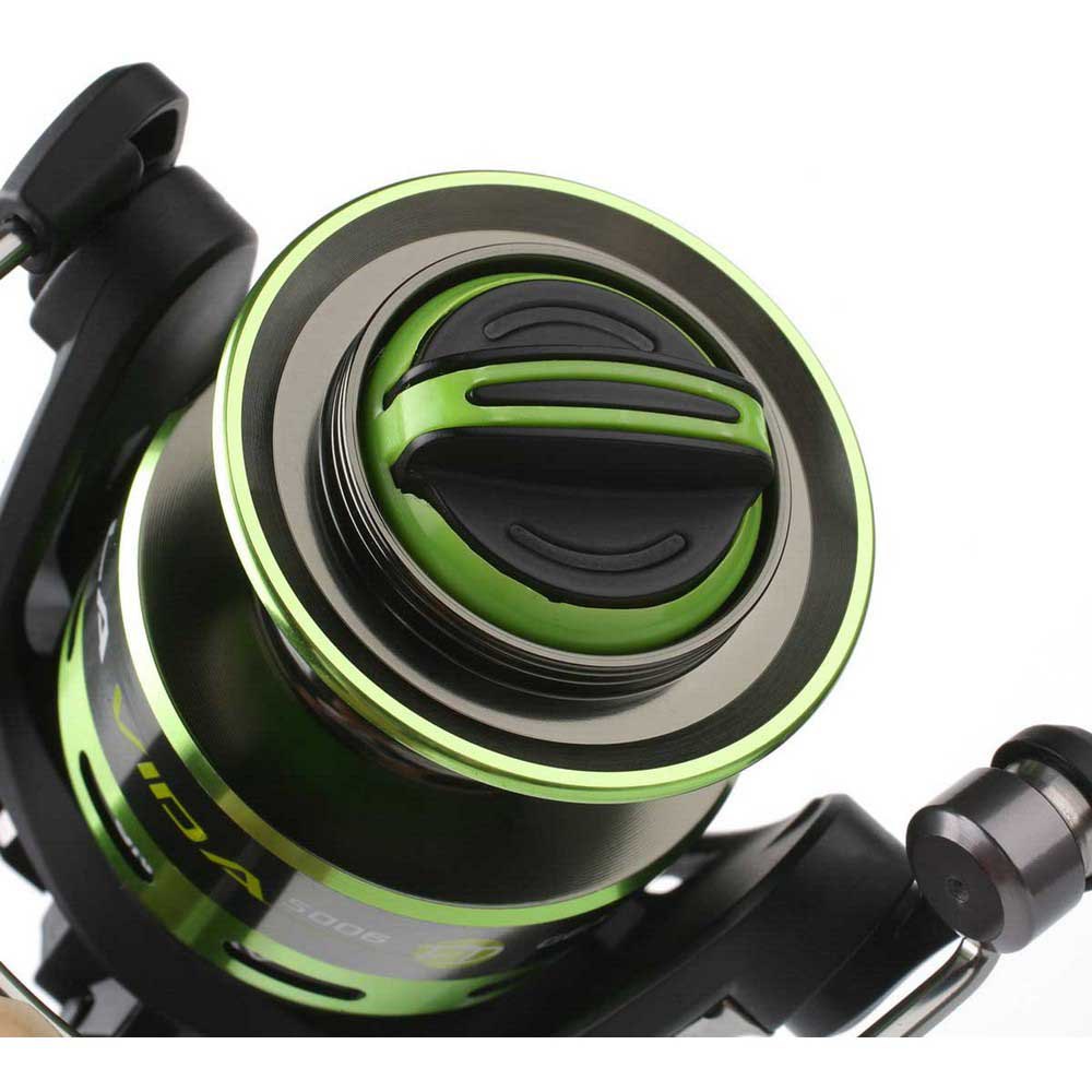Купить Mikado KDA099-4006 La Vida FD Спиннинговая Катушка Черный Black / Green 4000  7ft.ru в интернет магазине Семь Футов