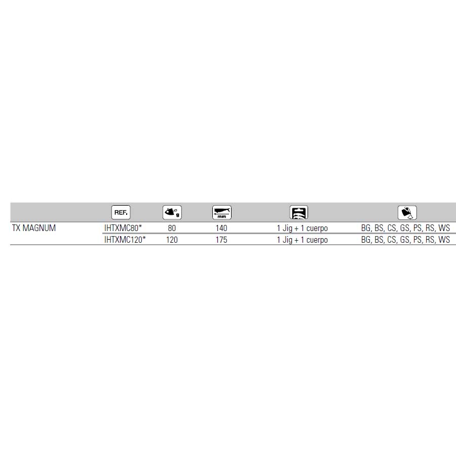 Купить Hart IHTXMC120BG Combo TX Magnum 175 Mm 120g Многоцветный BG 175 mm (120 g)  7ft.ru в интернет магазине Семь Футов