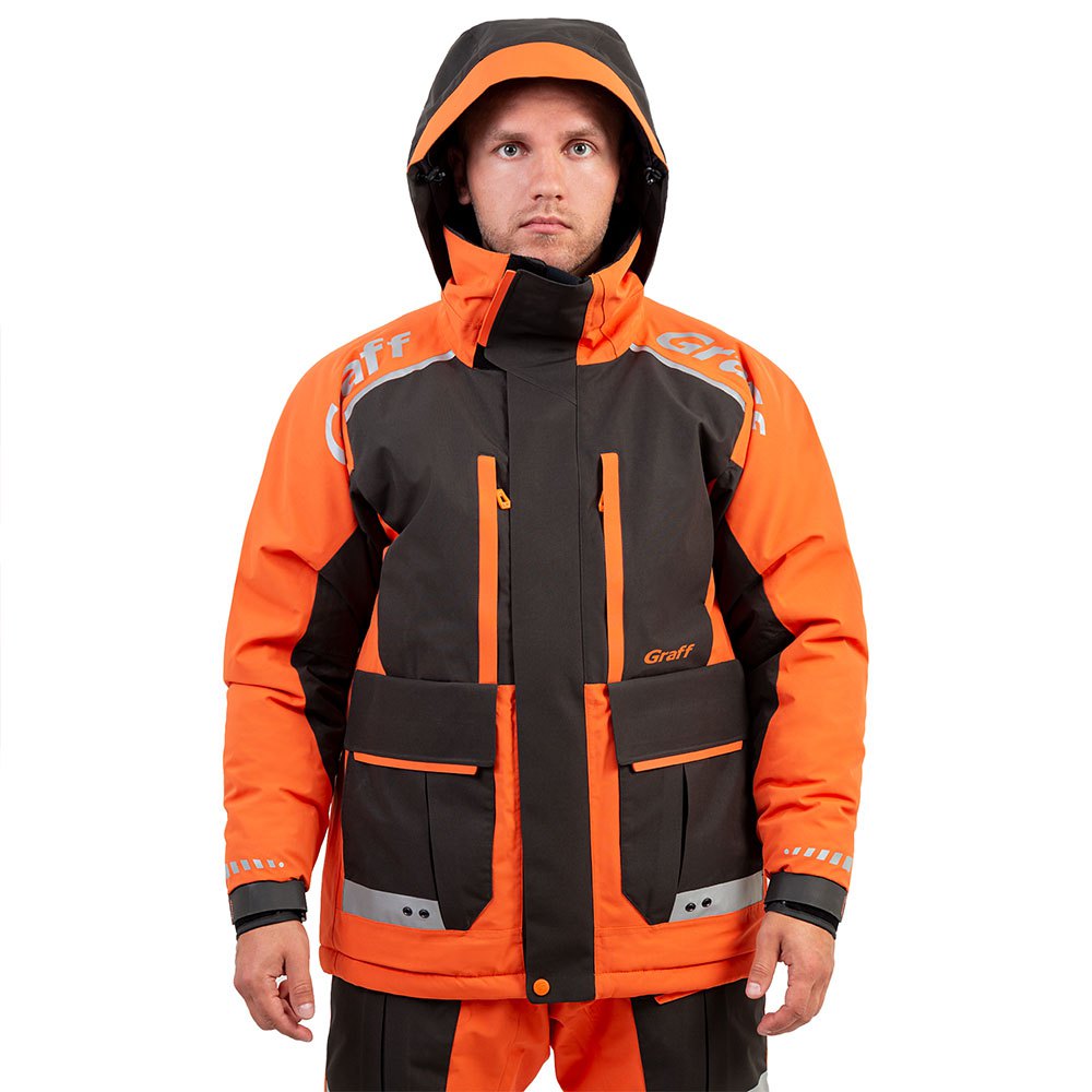 Купить Graff 215-O-B-11-XL/176-182cm 215-OB Edition 2.0 Wader Оранжевый  Orange / Black XL / 176-182 cm  7ft.ru в интернет магазине Семь Футов