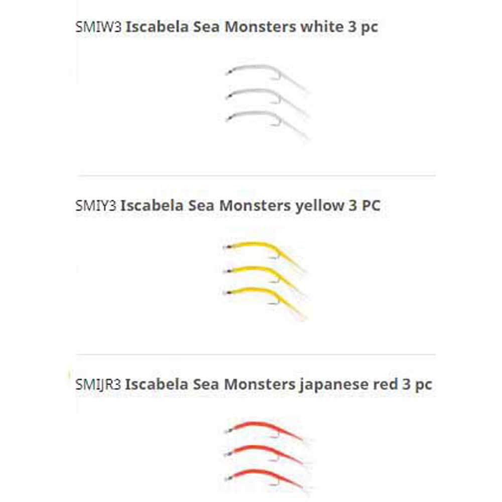 Купить Sea monsters SMIJR3 Iscabela Мягкая Приманка Оранжевый Japanese Red 7ft.ru в интернет магазине Семь Футов