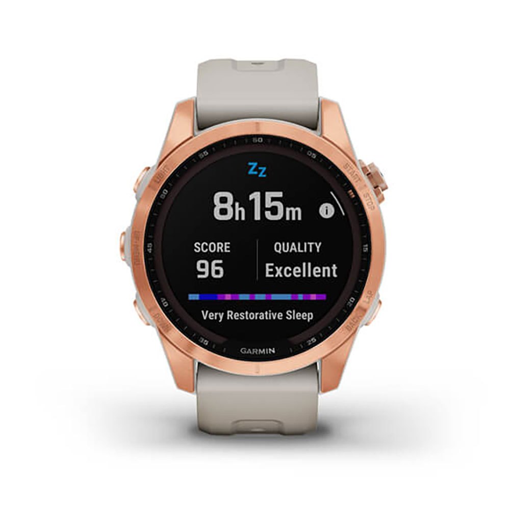 Купить Garmin 010-02539-11 Fenix 7S Solar Часы Бежевый  Rose Gold / Light Sand 7ft.ru в интернет магазине Семь Футов