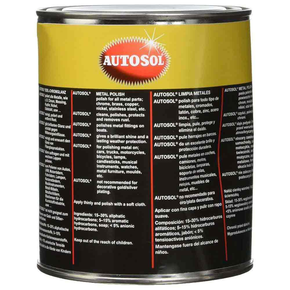 Купить Autosol 01 001100 750ml Полироль для металла Черный Black 7ft.ru в интернет магазине Семь Футов