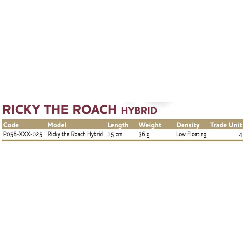 Купить Westin P058-099-025 Ricky The Roach Hybrid Low Floating 150 Mm 36g Многоцветный Firetiger 7ft.ru в интернет магазине Семь Футов