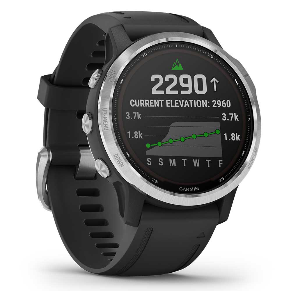 Купить Garmin 010-02409-00 Fenix 6S Solar Часы Черный  Black / Silver 7ft.ru в интернет магазине Семь Футов