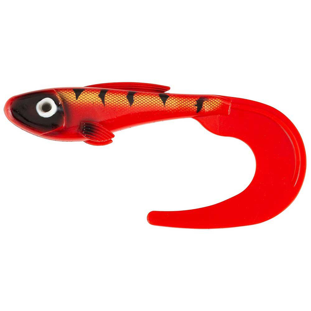 Купить Abu garcia 1517160 Beast Curl Tail 210 mm 93.7g Красный  Eelpout 7ft.ru в интернет магазине Семь Футов