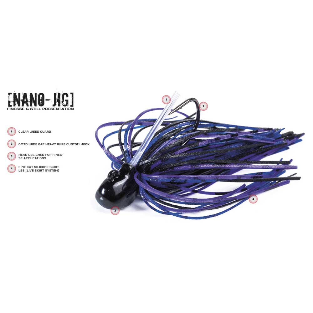 Купить Molix NAJ7-301 Nano Jig 7g Многоцветный  301 Black Blue Purple 7ft.ru в интернет магазине Семь Футов