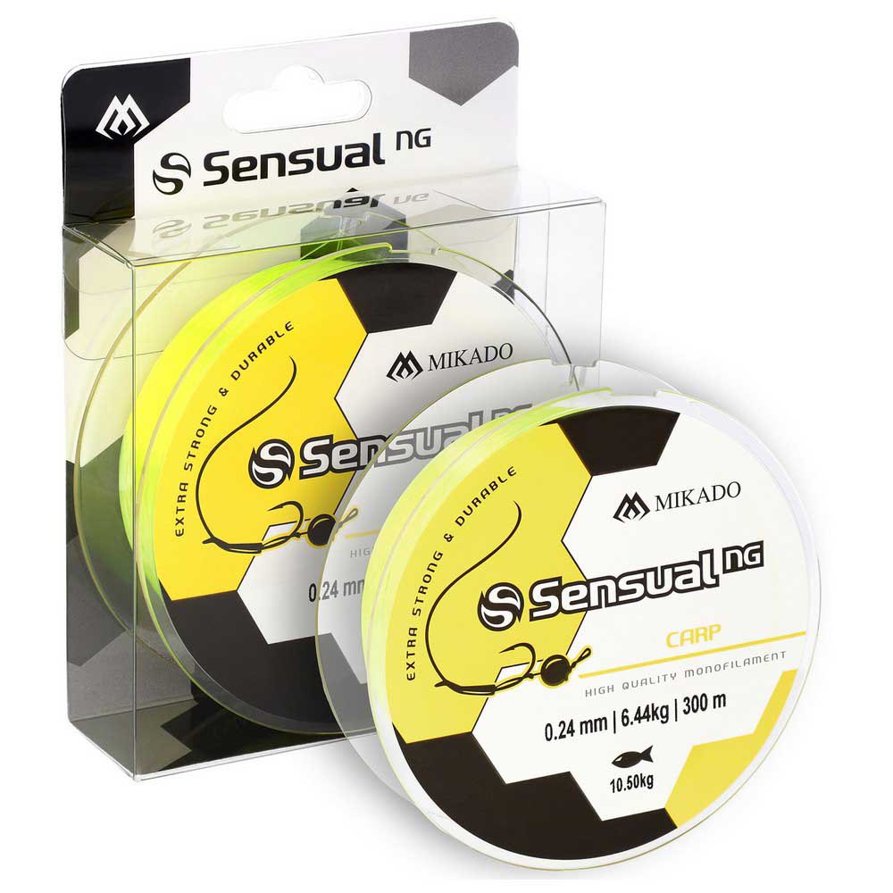 Купить Mikado ZSN100-600-033 Sensual NG Карповая Ловля 600 м Бесцветный Transparent 0.330 mm  7ft.ru в интернет магазине Семь Футов
