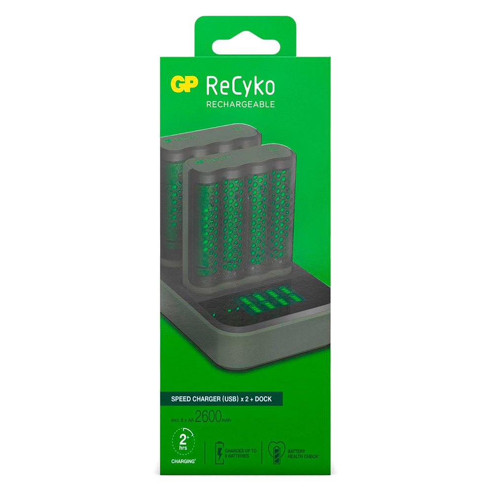 Купить Gp batteries 130M451CD270AAC8 4xAA NiMh 2600mAh Зарядное Устройство Для Аккумуляторов Черный Black 7ft.ru в интернет магазине Семь Футов