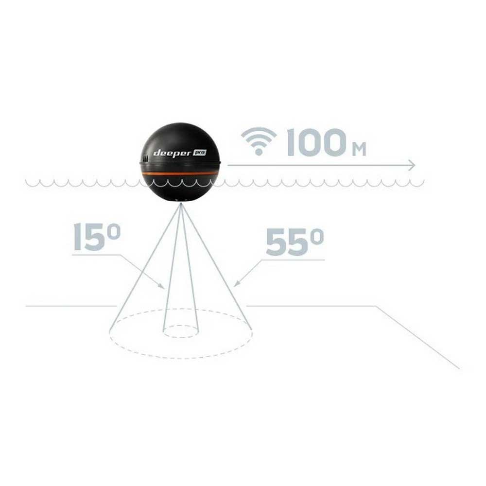 Купить Deeper 4779032950244 Smart Sonar Pro Эхолот Черный  Black 7ft.ru в интернет магазине Семь Футов